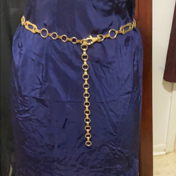 Gold tone Belt 40 in - Picture 3 of 5